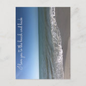 IK HOU VAN JE NAAR HET BACK-briefkaart Briefkaart (Voorkant)