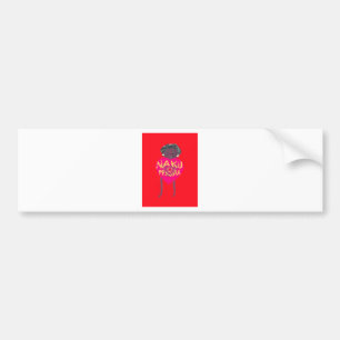 Ik hou van je Nakupenda Kenya Swahili Art Bumpersticker