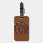 Ik hou van je! Nakupenda Sana Bagagelabel (Voorkant verticaal)