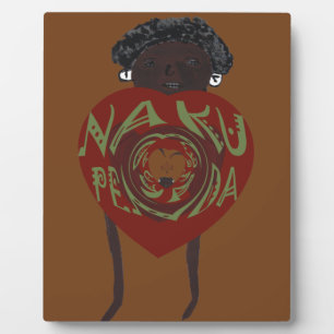 Ik hou van je! Nakupenda Sana Fotoplaat