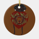 Ik hou van je! Nakupenda Sana Keramisch Ornament (Voorkant)