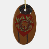 Ik hou van je! Nakupenda Sana Keramisch Ornament (Rechts)