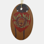 Ik hou van je! Nakupenda Sana Keramisch Ornament (Links)