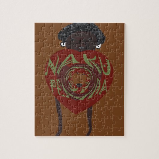 Ik hou van je! Nakupenda Sana Legpuzzel (Verticaal)