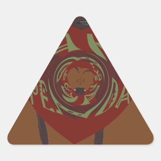 Ik hou van je! Nakupenda Sana Sticker (Voorkant)