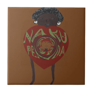 Ik hou van je! Nakupenda Sana Tegeltje