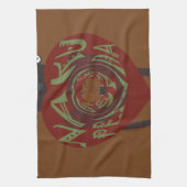 Ik hou van je! Nakupenda Sana Theedoek (Verticaal)