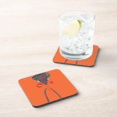 Ik hou van je Nakupenda Swahili Bier Onderzetter (Rechterzijde)