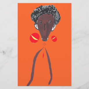 Ik hou van je Nakupenda Swahili Briefpapier