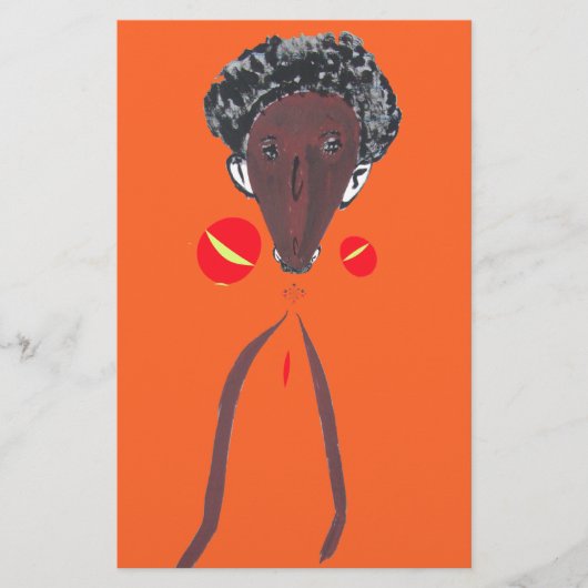 Ik hou van je Nakupenda Swahili Briefpapier (Voorkant)