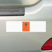 Ik hou van je Nakupenda Swahili Bumpersticker (Op auto)