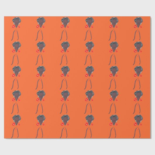 Ik hou van je Nakupenda Swahili Cadeaupapier (Vlak)