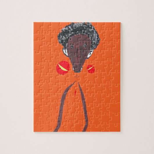 Ik hou van je Nakupenda Swahili Legpuzzel (Verticaal)