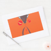 Ik hou van je Nakupenda Swahili Rechthoekige Sticker (Envelop)