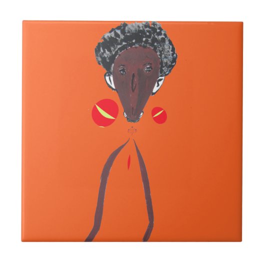 Ik hou van je Nakupenda Swahili Tegeltje (Voorkant)