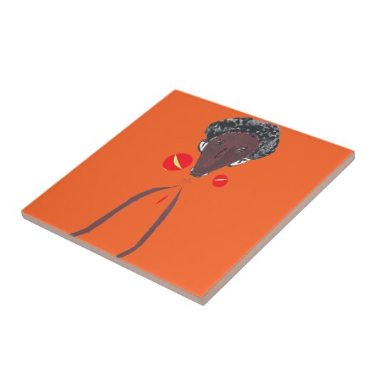 Ik hou van je Nakupenda Swahili Tegeltje (Zijkant)