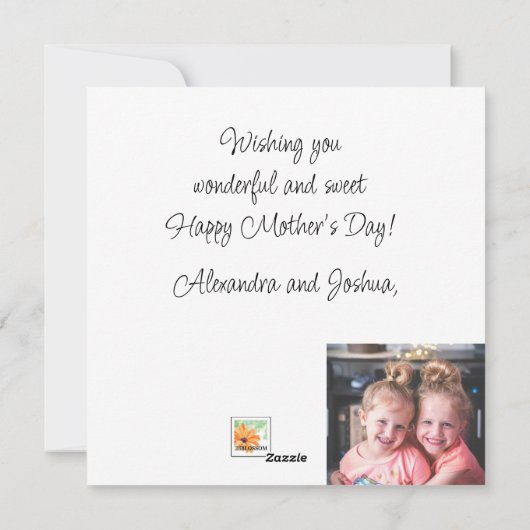 Ik hou van je Nana Kan ik telefoon moederdag Feestdagenkaart (Achterkant)