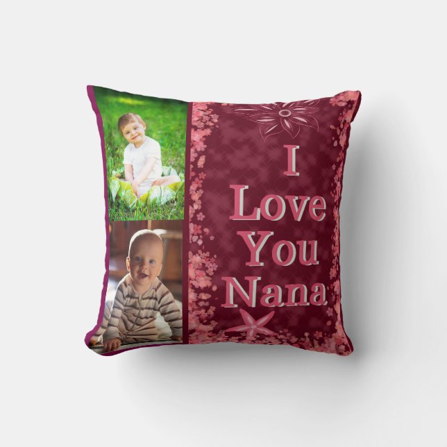 Ik hou van je Nana Sierkussen (Voorkant)