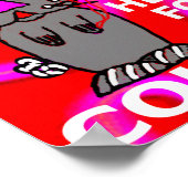 Ik hou van je neef dat ik hier ben voor jou poster (Hoek)