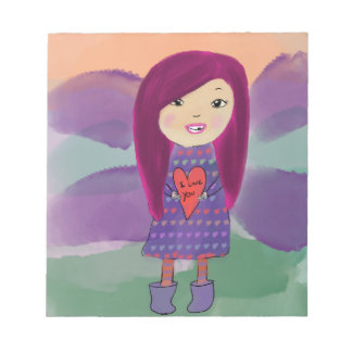 Ik hou van je notebook notitieblok