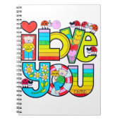 Ik hou van je notitieboek (Voorkant)