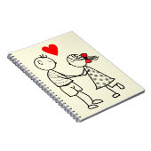 Ik hou van je notitieboek (Rechterzijde)