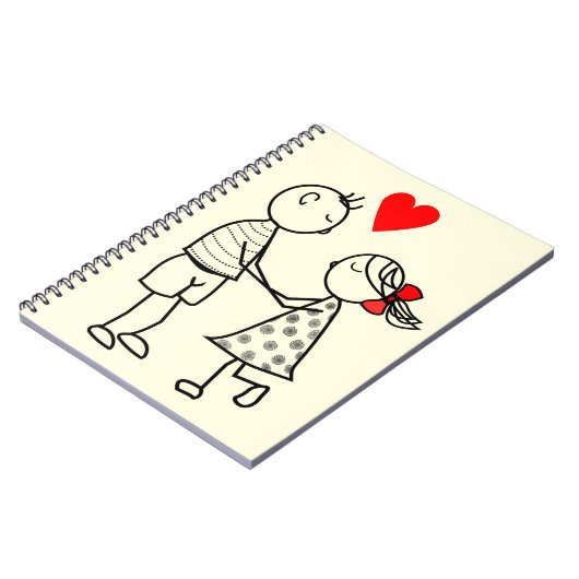 Ik hou van je notitieboek (Linkerzijde)