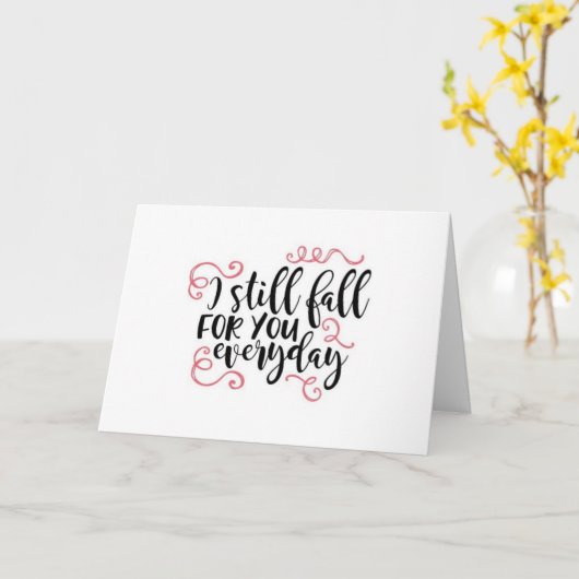 IK HOU VAN JE NU, IK HOU VAN JE ALTĲD - LIEFDESKAA KAART (Gele Bloem)