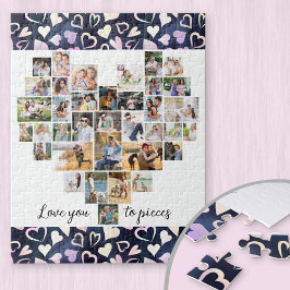 Ik hou van je om foto's te maken legpuzzel