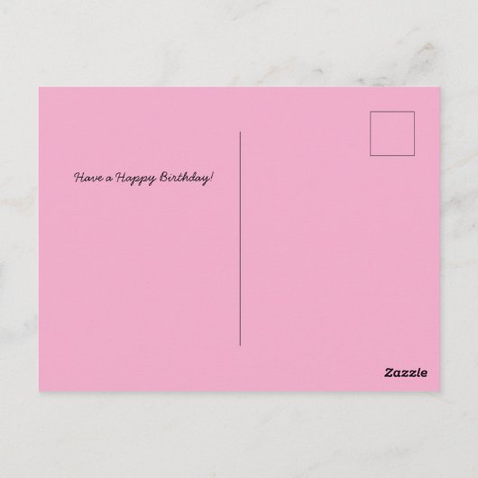 Ik hou van je om je persoonlijkheid briefkaart (Achterkant)