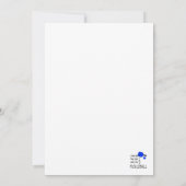 ik hou van je om pickleball blue te spelen kaart (Achterkant)