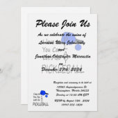 ik hou van je om pickleball blue te spelen kaart (Voorkant / Achterkant)