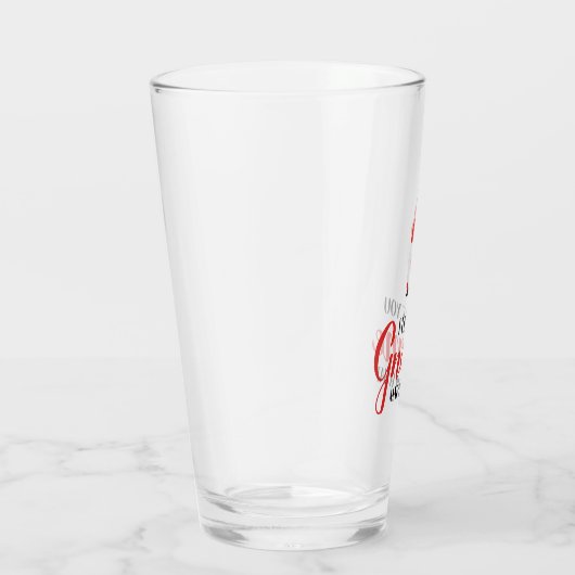 Ik hou van je om te doen wat glas (Rechts)