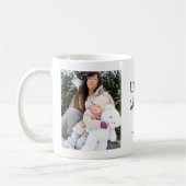 Ik hou van je, oma | Aangepaste twee-foto Koffiemok (Links)