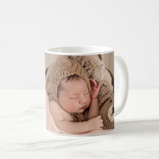 Ik hou van je oma Foto van kind Koffiemok (Voorkant rechts)