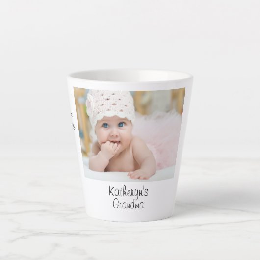 Ik hou van je oma latte cup mok (Voorkant)