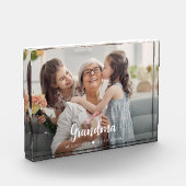 Ik hou van je oma Modern Script Fotoblokken (Links)