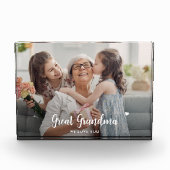 Ik hou van je oma Modern Script Fotoblokken (Voorkant)