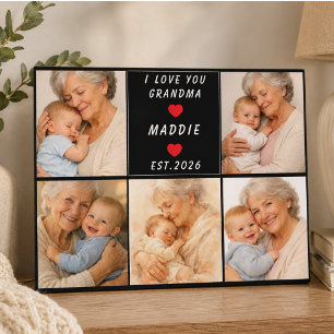 Ik hou van je oma Oma- en Opa-dag Fotoplaat