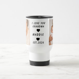 Ik hou van je oma Oma- en Opa-dag Reisbeker