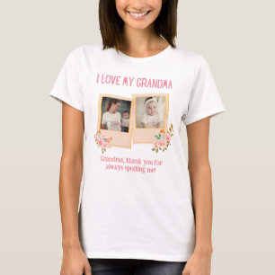Ik hou van je oma - Pas het aan! T-shirt