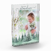 Ik hou van je oma winter bos overlay fotoblokken (Links)