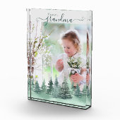 Ik hou van je oma winter bos overlay fotoblokken (Rechts)