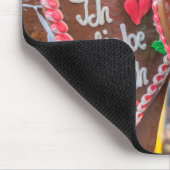 Ik hou van je ontbijtbrood. muismat (Hoek)