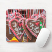 Ik hou van je ontbijtbrood. muismat (Met muis)