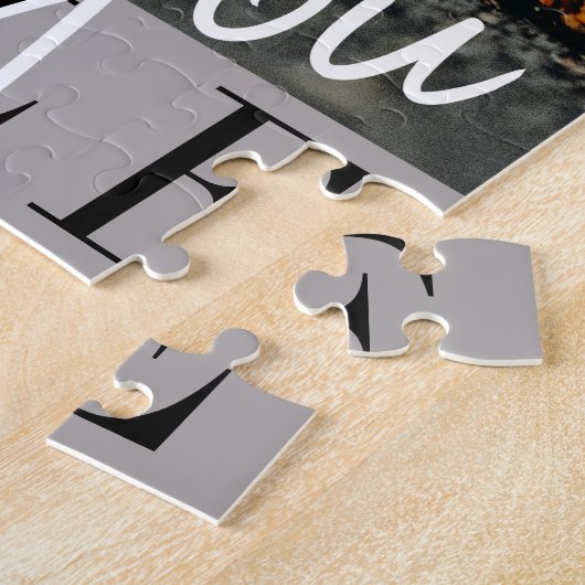 Ik hou van je oom Aangepaste Foto Legpuzzel (Zijkant)