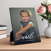 Ik hou van je oom | Moderne fotocollage Fotoplaat