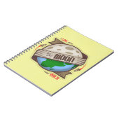 Ik hou van je op de maan en achter - notebook notitieboek (Linkerzijde)