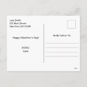 Ik hou van je op de maan, maar... Grappige Valenti Feestdagenkaart (Achterkant)