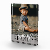 Ik hou van je opa aangepaste foto (Rechts)